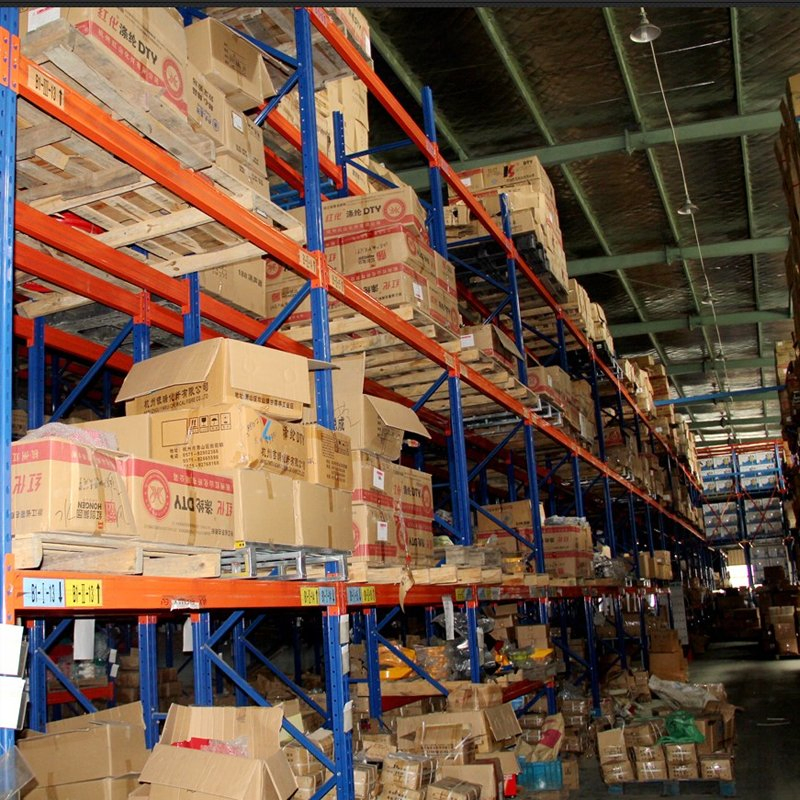 Q235B Steel Warehouse Long Span Racking Storage Racks Pallet Shelf