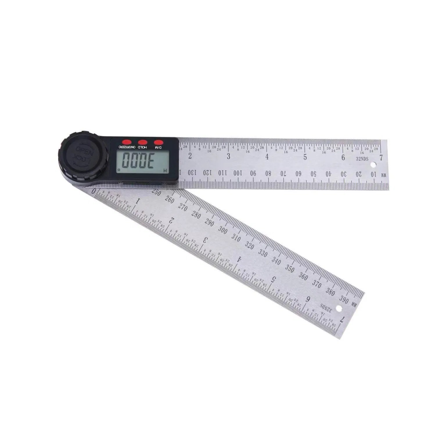 Versatile Stainless Steel Digital Ruler with MultiFunction Measurement