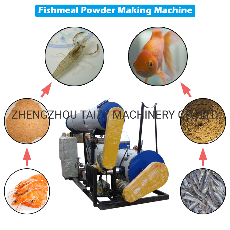 Large Automatic Control Capacity Feed Processing Fish Powder Fish Meal