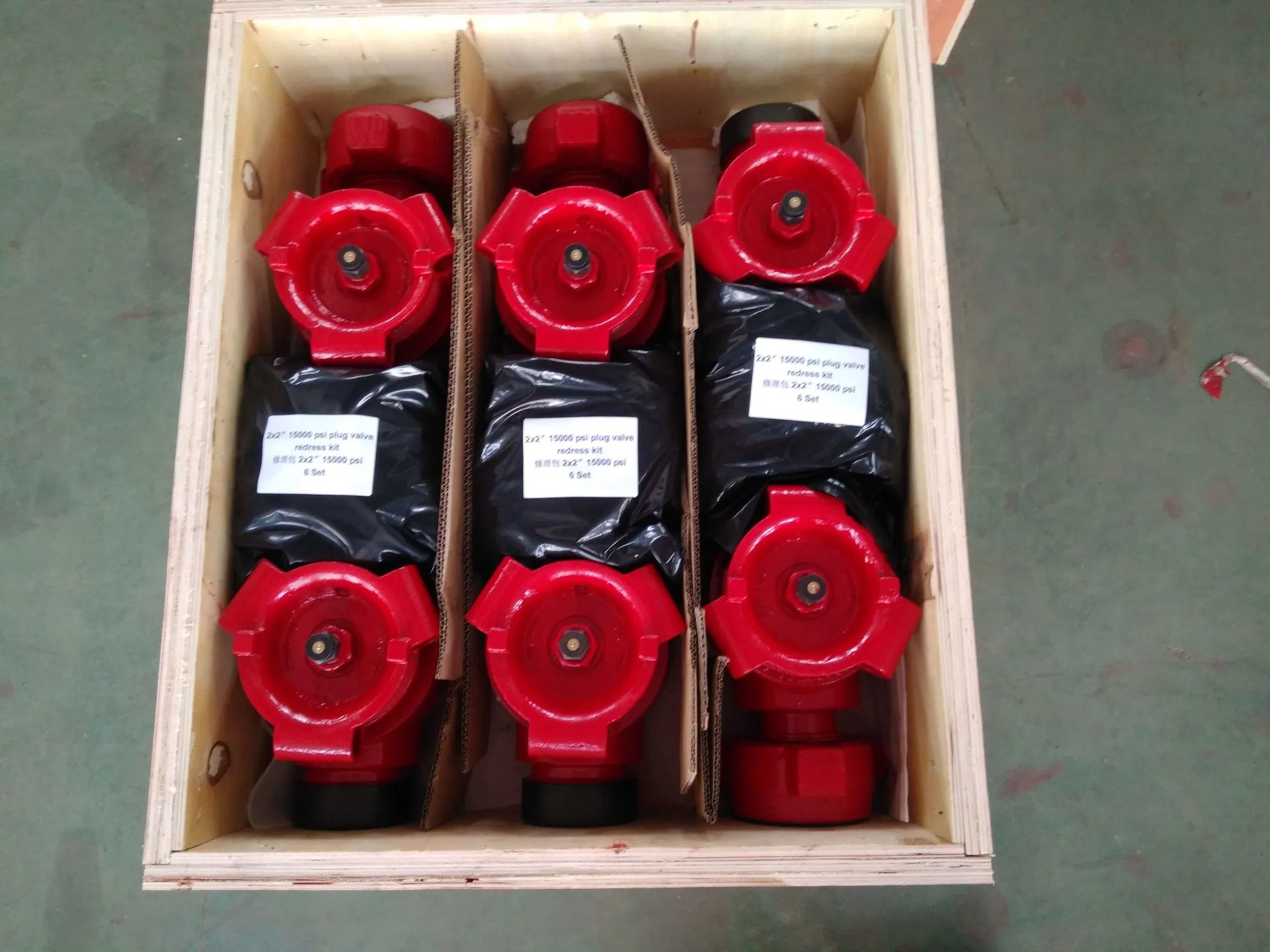 API 6A Spm Plug Valve with Repair Kit China Plug Valve and API 6A