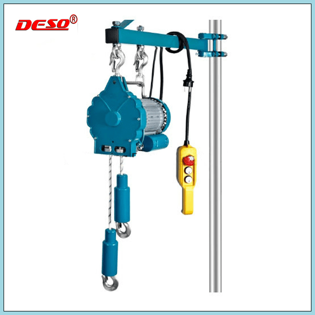 Fast Material Rope Hoist with Two Direction China Electric Wire Rope