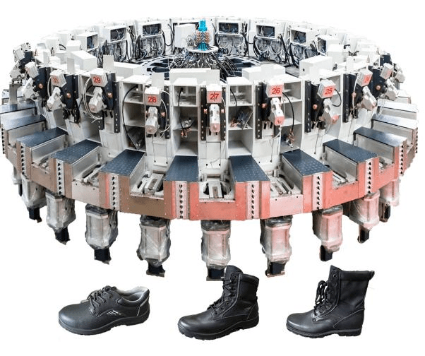 Automatic PVC Shoe Machine Injection Moulding Making PVC Rain Boots