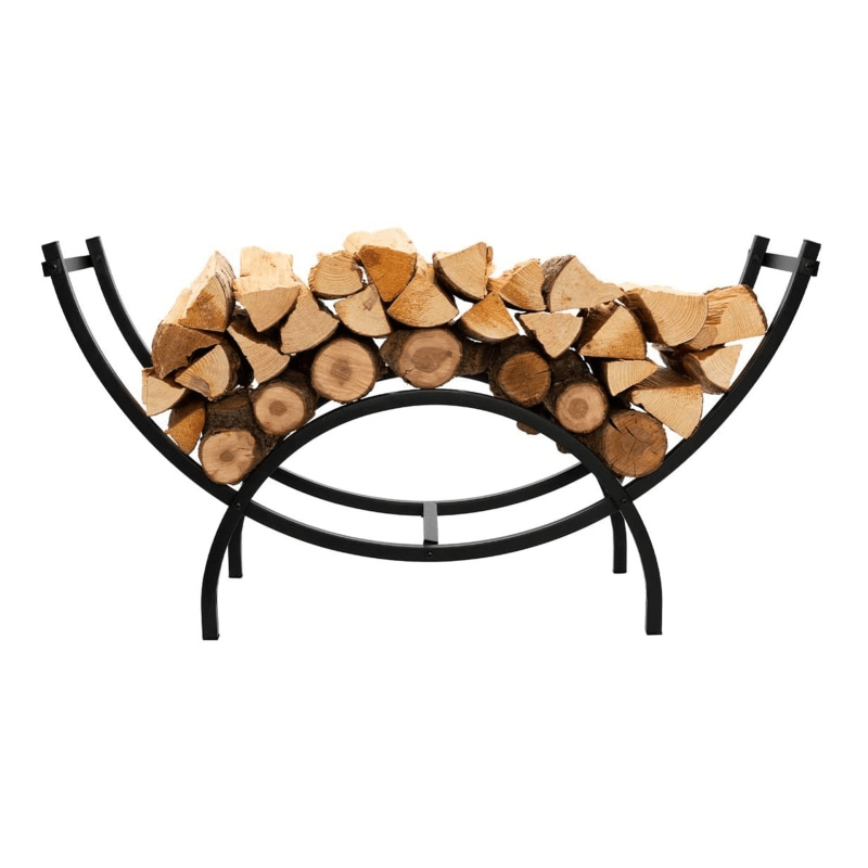 Outdoor Firewood Racks Log Rack Half Round for Wood Storage Firewood