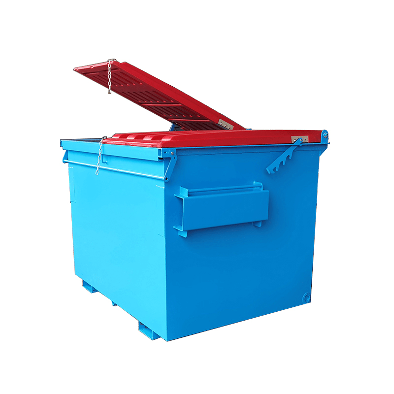 3.5 Cubic Meter Metal Waste Bin Front Load Container Front Load Dumpster and Front Load Bins