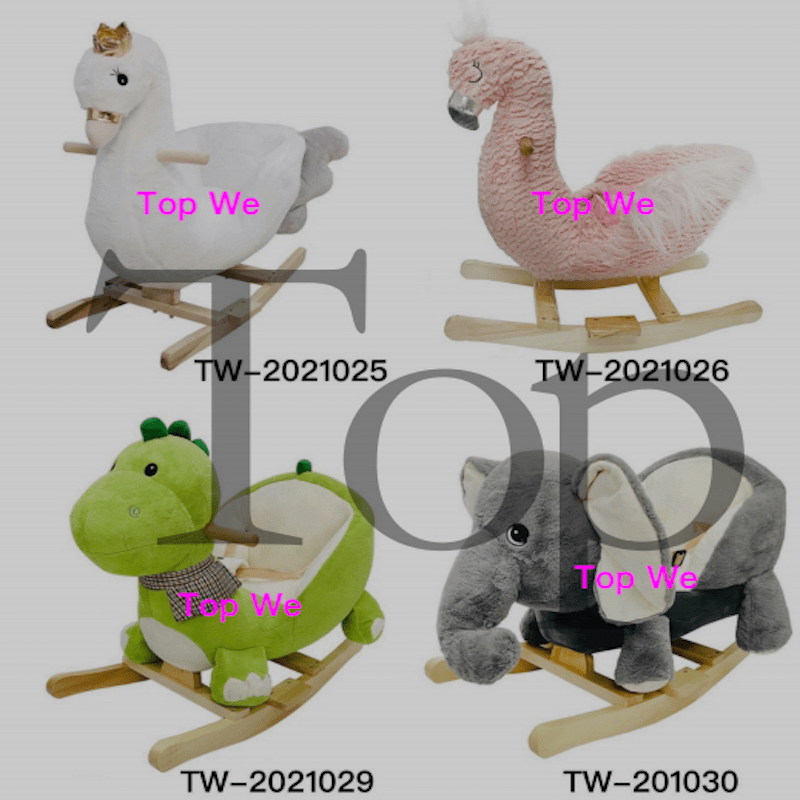 Plush Rocking Animal Chairs Kids Rocker Riding Pony Directly From