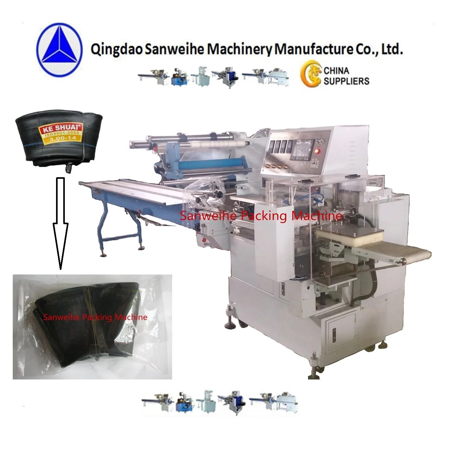 Inner Tire Tube Automatic Packing Machine China Packing Machinery and