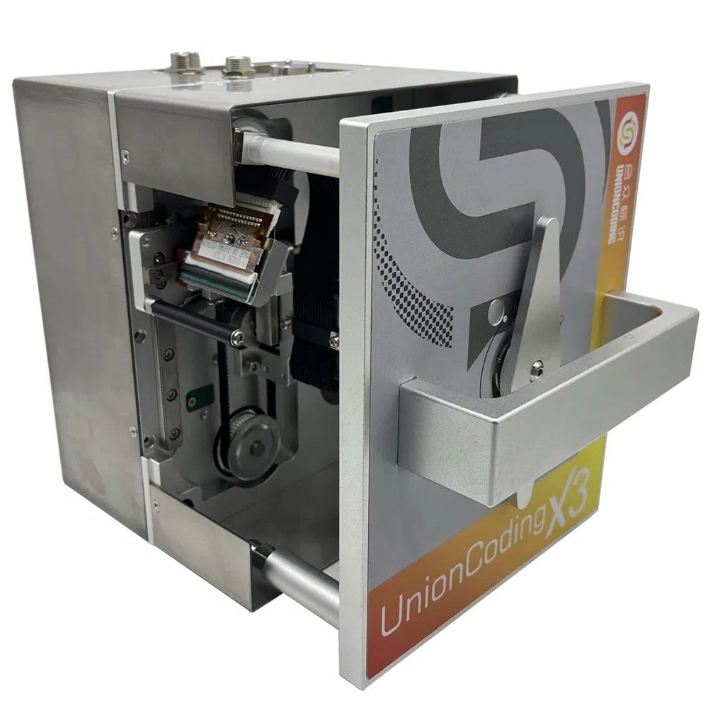 Batch Number Print Machine Unioncoding X3 Automatic Data Matrix Tto