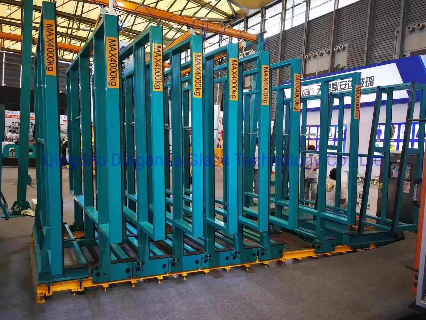 Sheet Glass Storage System Flat Glass Rack System China Glass Storage