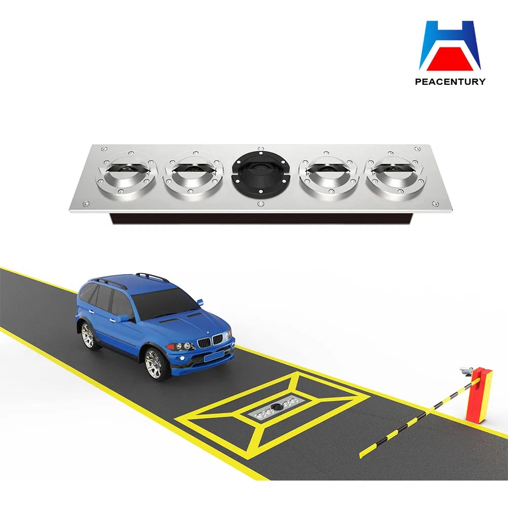 Fixed Under Vehicle Car Scanning Solution with Number Plate Recognition