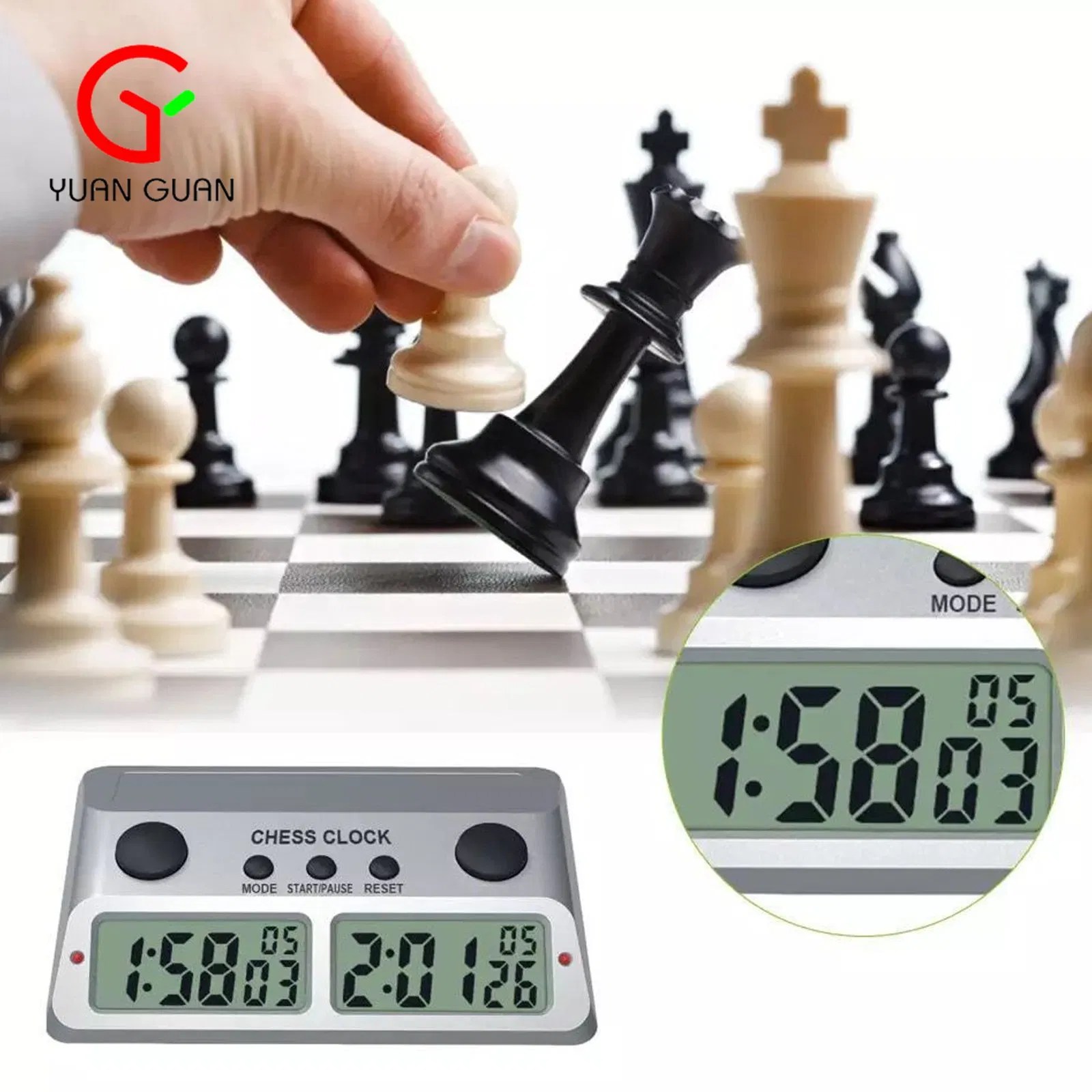 Precision Molding Game Clock Chess Timer Shell Customized Injection