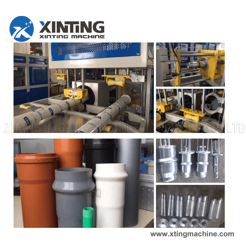 Automatic Two Oven PVC Pipe Belling Machine China Pipe Socket Machine