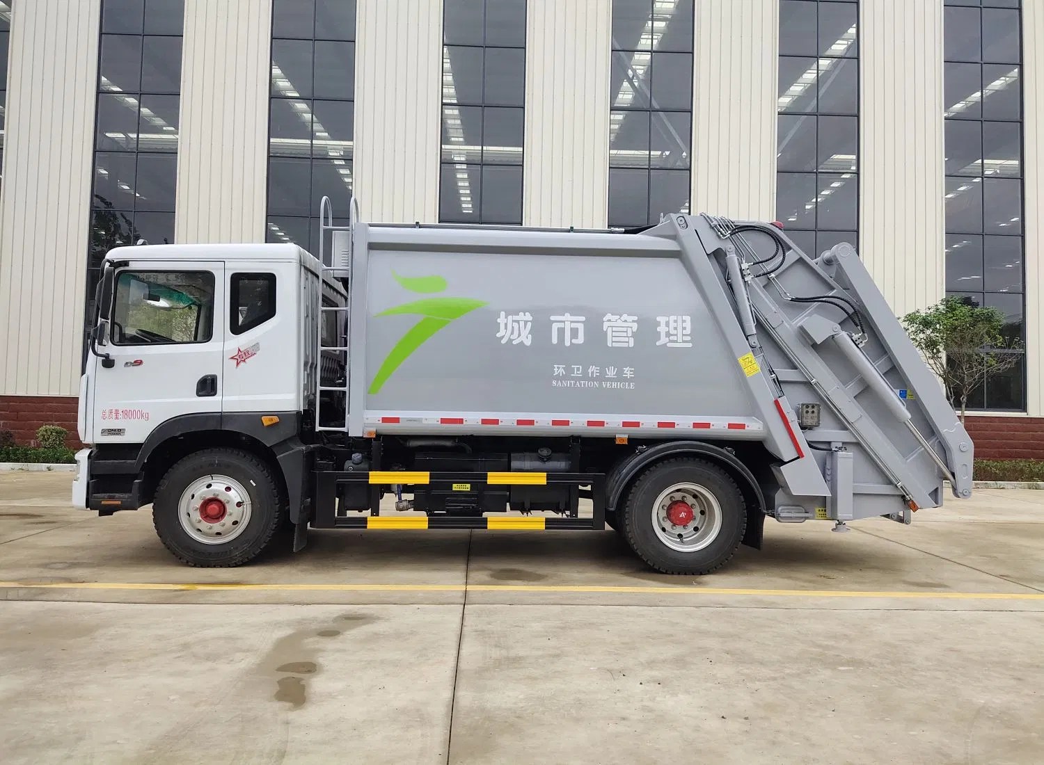 12000L Compression Refuse Collector Waste Compactor Compression Garbage