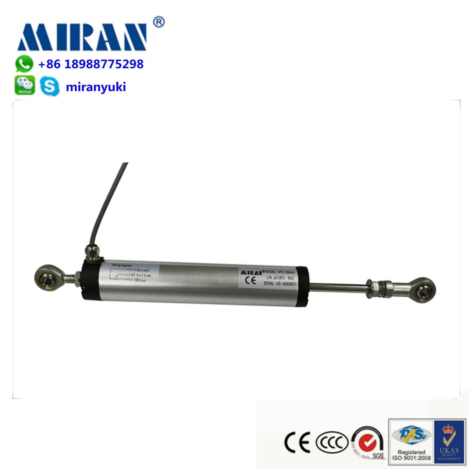Linear Position Potentiometer for Displacement Measurement China