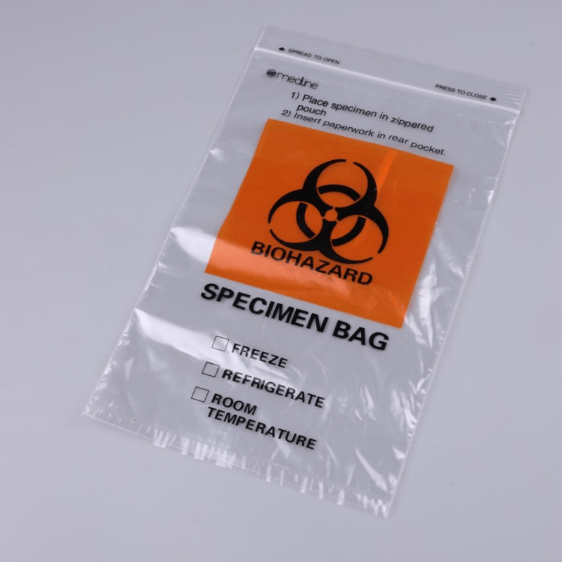 Lab 6X9 Custom Biohazard Specimen Bags 6X9 Specimen Bags and