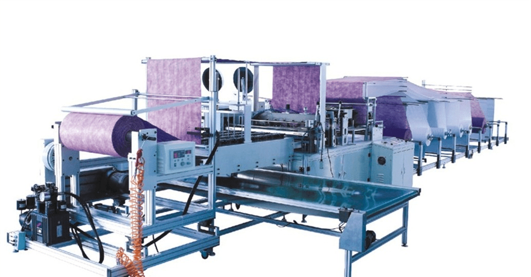 China Automatic Air Filter Cloth Making Machine China Filter Coloth