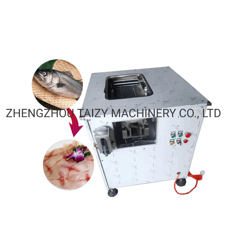 Commercial Fish Slicer Fish Fillet Meat Cutting Machine Fish Processing