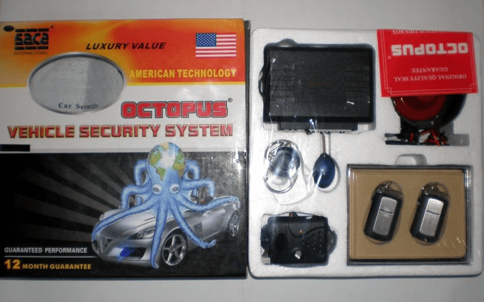 Octopus Car Alarm Car Alarm and Car Security
