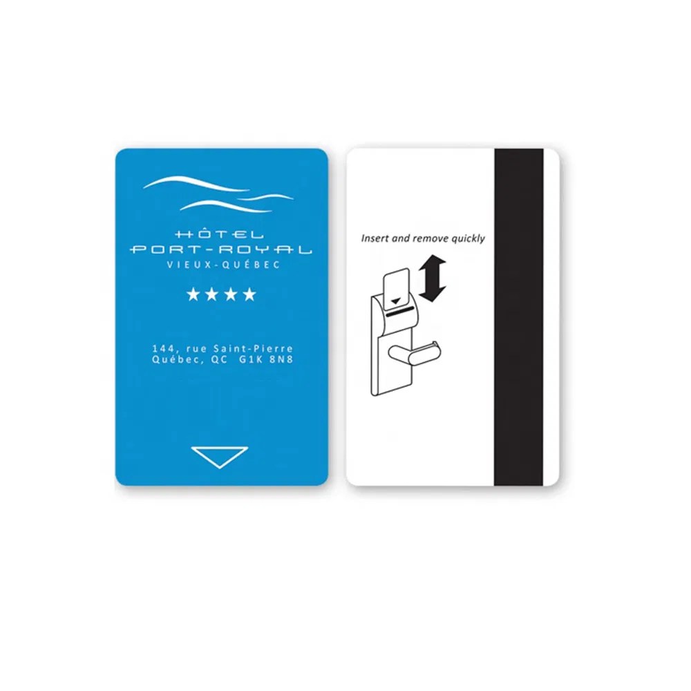 13.56MHz Access Control PVC Plastic NFC RFID Hotel Key Card China
