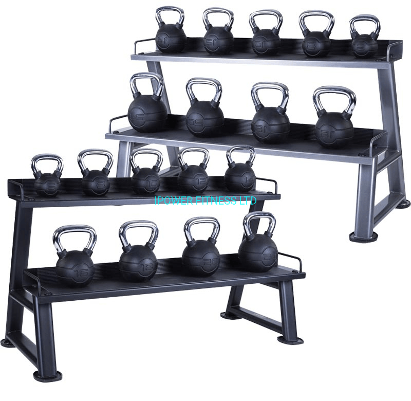 Luxury Kettlebell Rack with Frame Color Option, Kettlebell Rack with