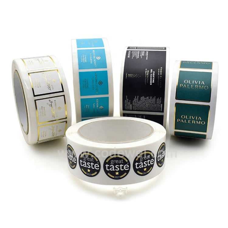 High Quality Sticker Custom Packaging Labels China Packing Label and