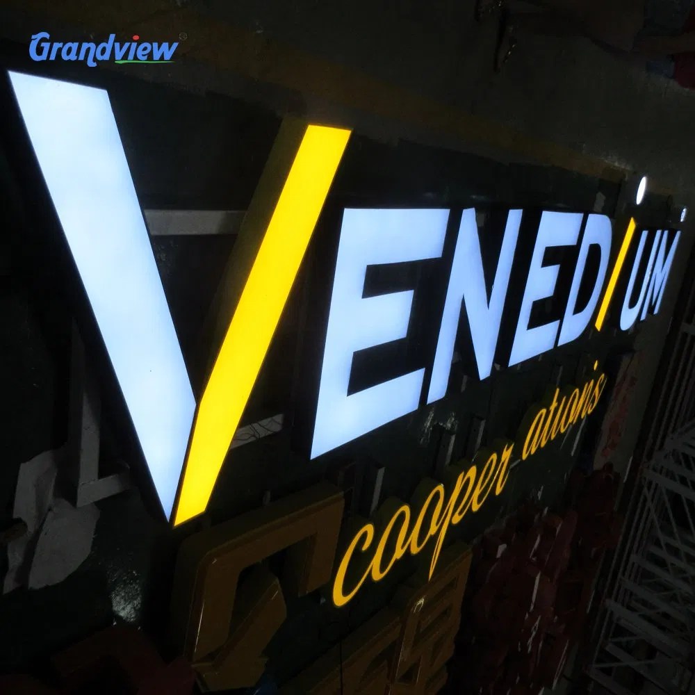 Store Front LED Sign Cafe Frontlit LED Sign Letter China LED