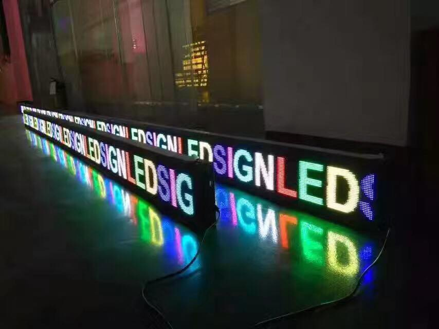 P10 Outdoor Scrolling Message LED Sign Dual Color TriColor LED Signs Display China Dual Color