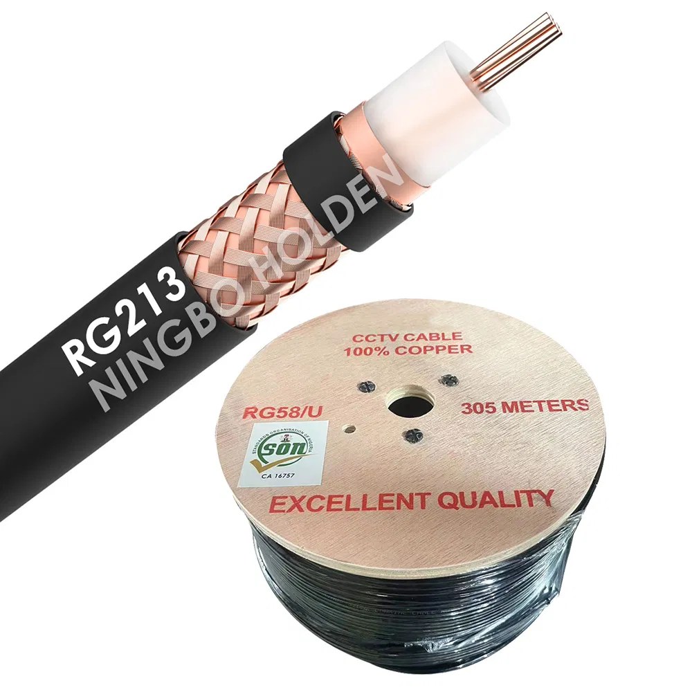 RF Coax Coaxial Cable Rg8 Rg58 Rg213 Rg174 Rg400 Coaxial Cable China