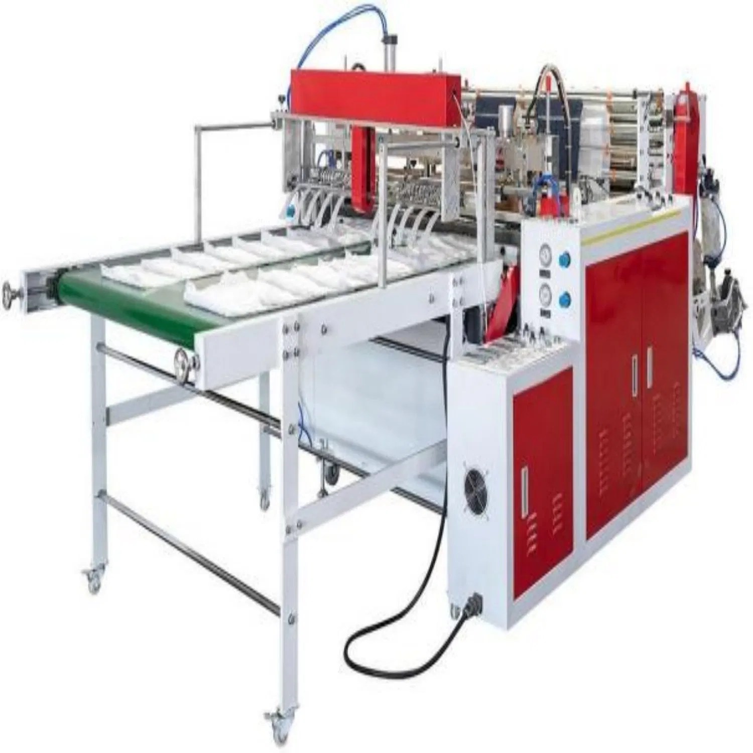 Fully Automatic Plastic Express Courier Bag Making Machine China