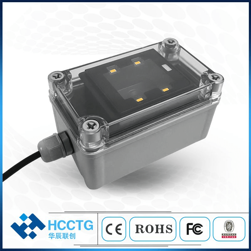 IP67 Waterproof RS232 USB 1d 2D Qr Code Kiosk Embedded Mounted Barcode