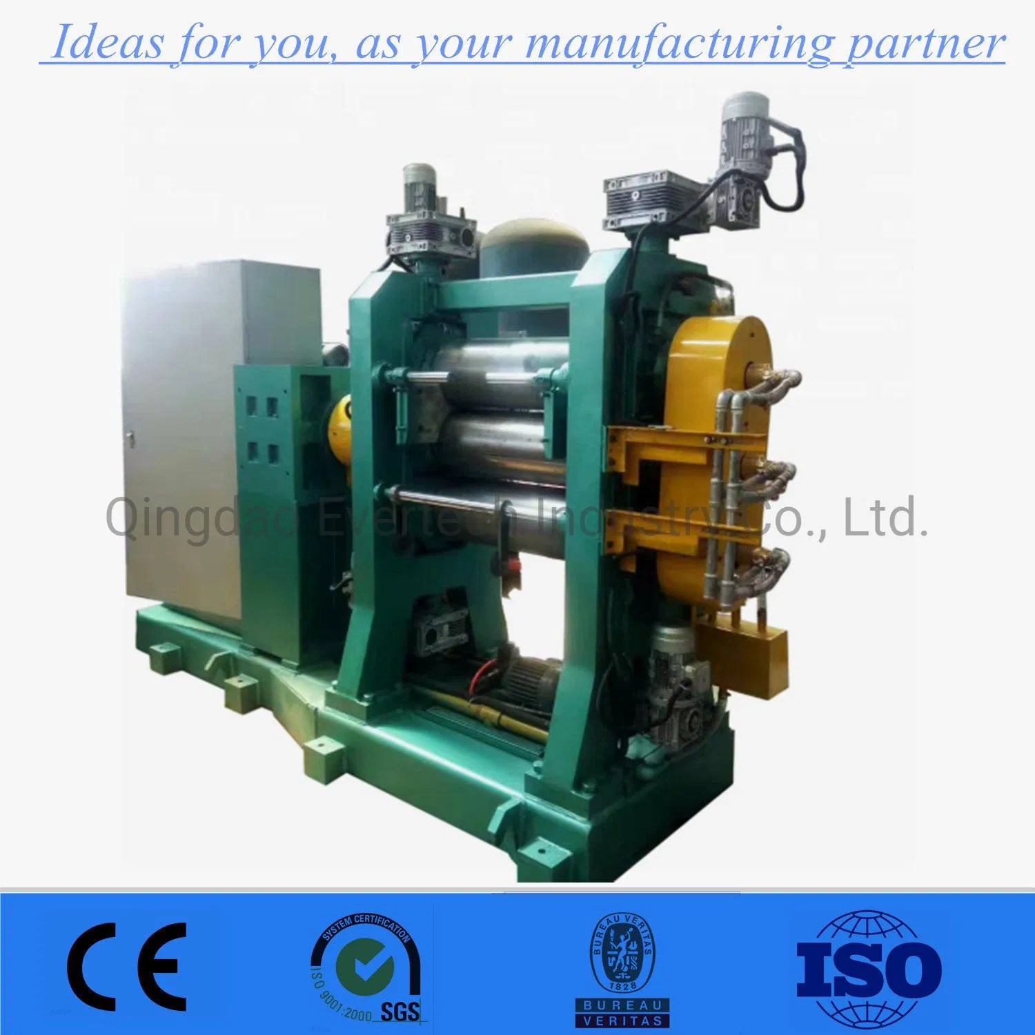 PVC Calendering Machine/Three Roll Rubber Calender China PVC