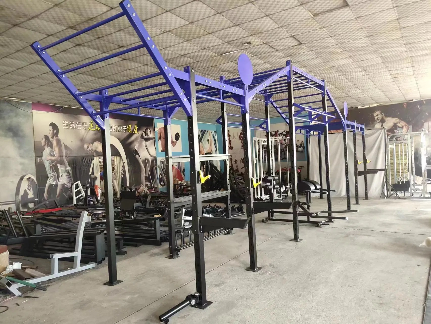 Gym Integrated Training Rack CrossFit Power Racks Fitness Equipment