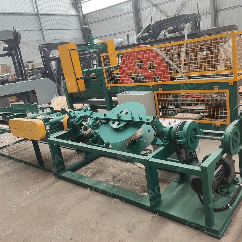 Complete Wood Wool Fiber Short Fiber Rope Making Machine Wood Wool Rope Machine and Wood Wool