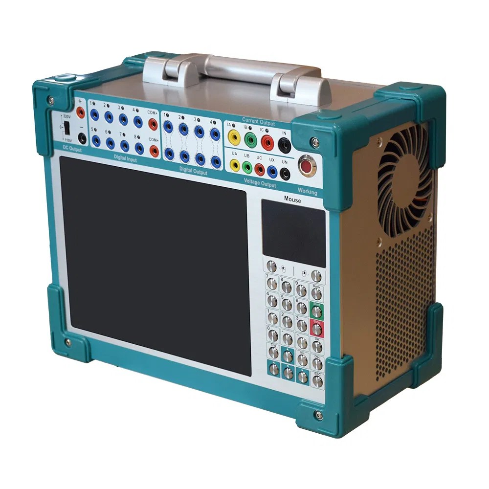 Three Phase Protective Relays Test Set Synchronization Test Relay Protection Tester China