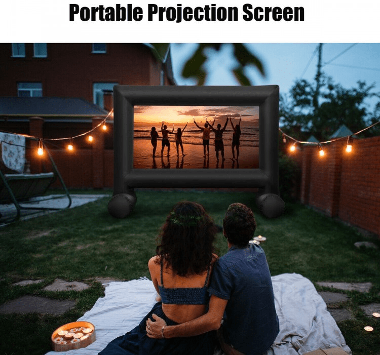 Outdoor Backyard Inflatable Projector Screen Movie Screen Inflatable