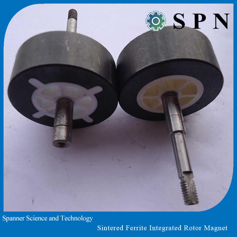 Permanent Ferrite Motor Rotor /Ceramic Sintered Injection Rotor China Ferrite