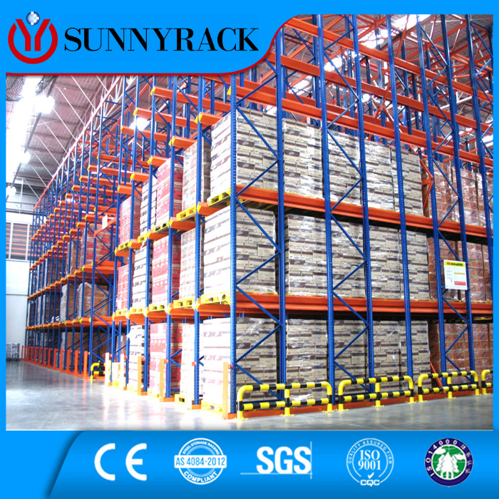 High Density Warehouse Storage DriveThru Pallet Racking System China
