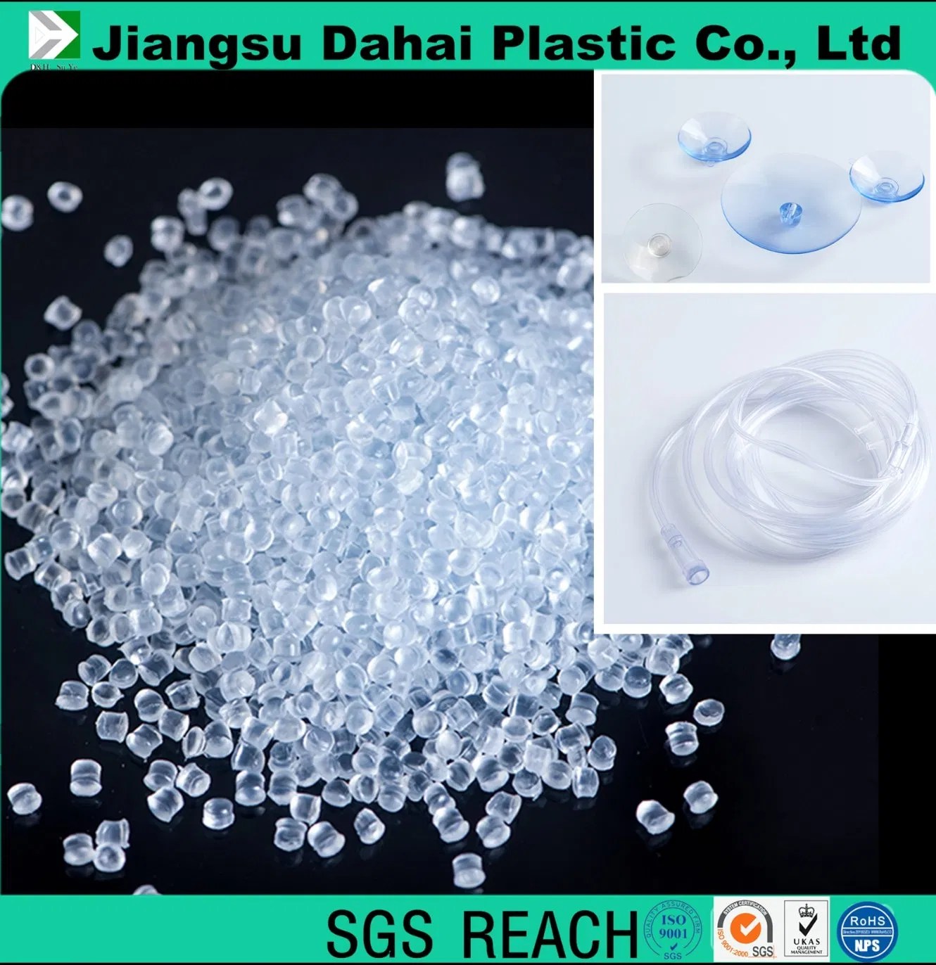 PVC Plastic Particles PVC Granules PVC Compound China Clear Granule