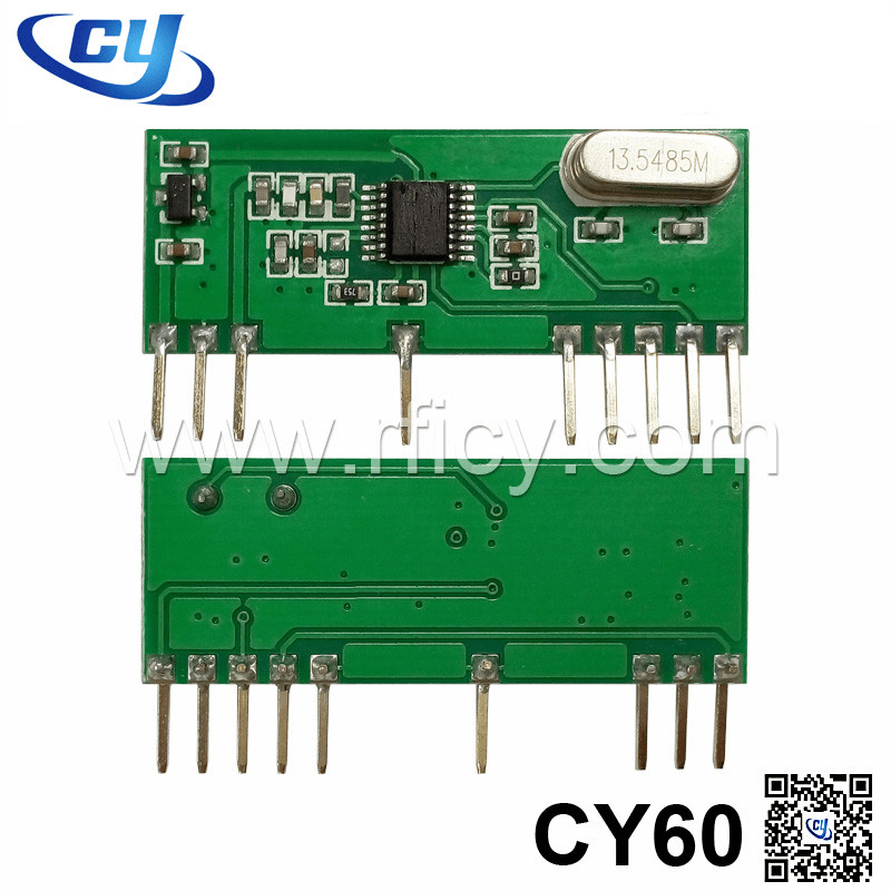 Cy60 Wireless RF Low Power Consumption Receiver Module China Receiver