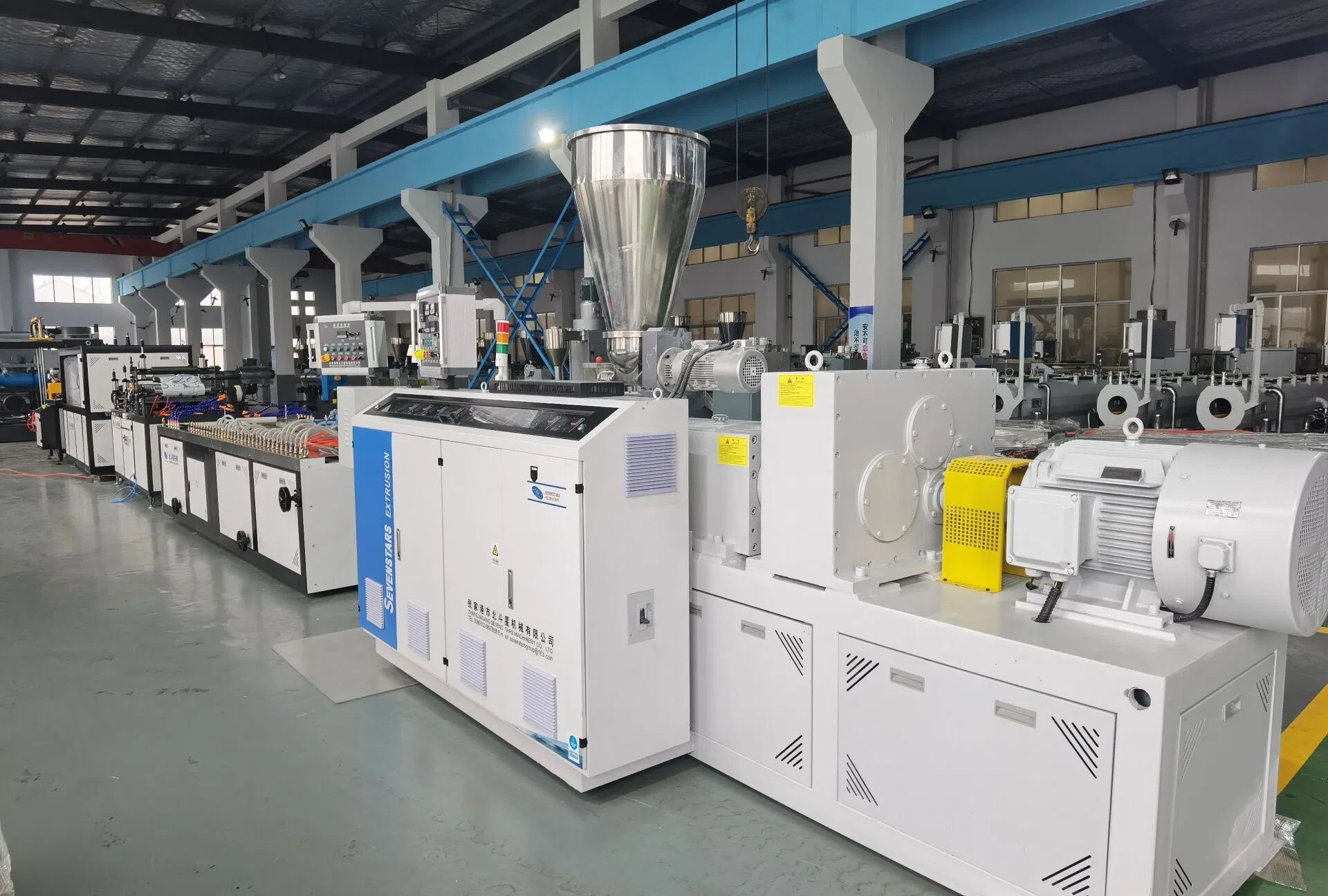 High Speed PVC Wall Panel Making Machine Plastic Extrusion Machine