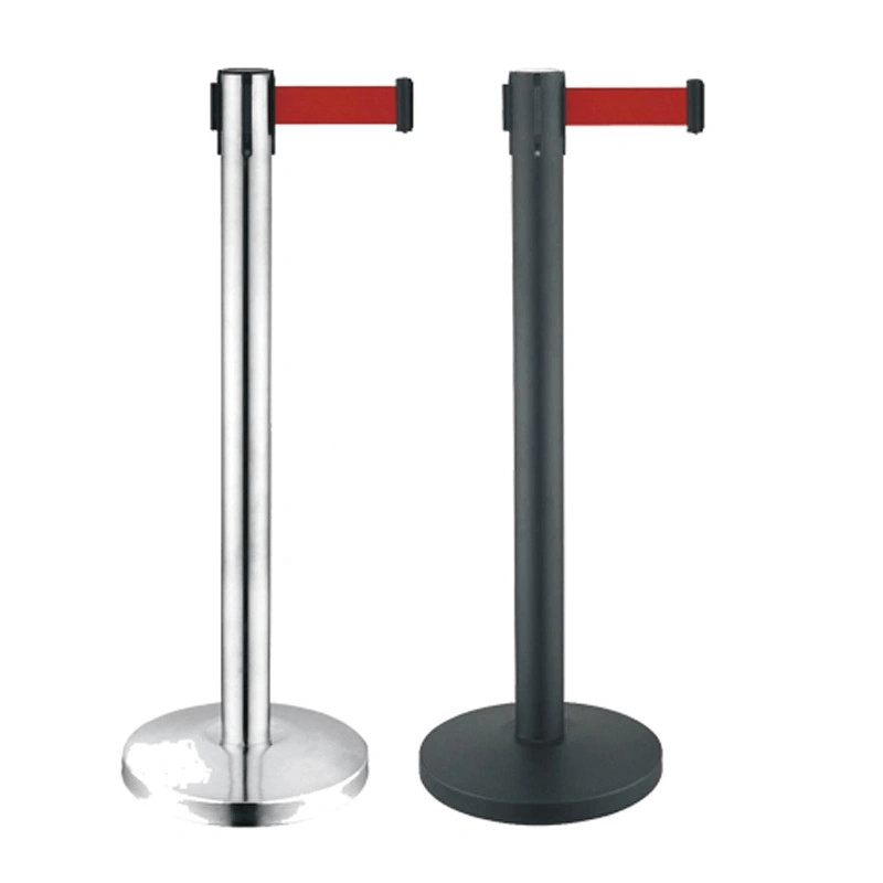 Stainless Steel Crowd Control Barrier Rope Stand Railing Stand China