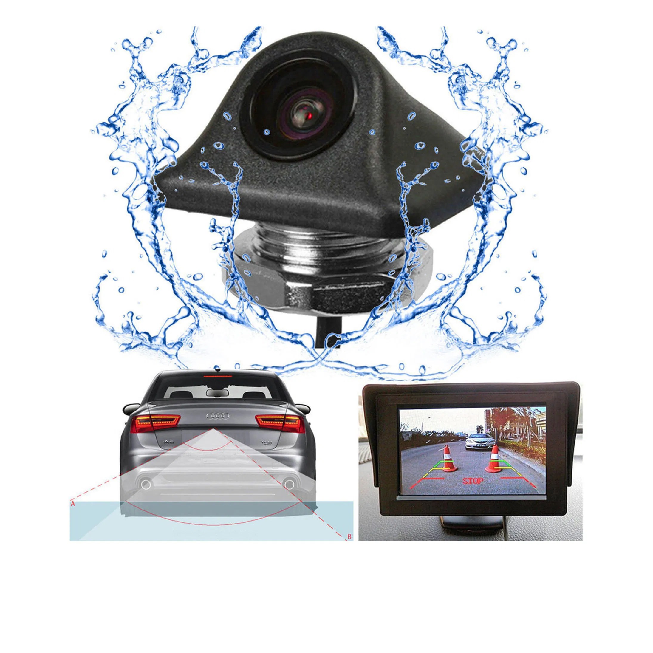 Wireless Bluetooth Rear Reversing Camera - China Wireless Reversing