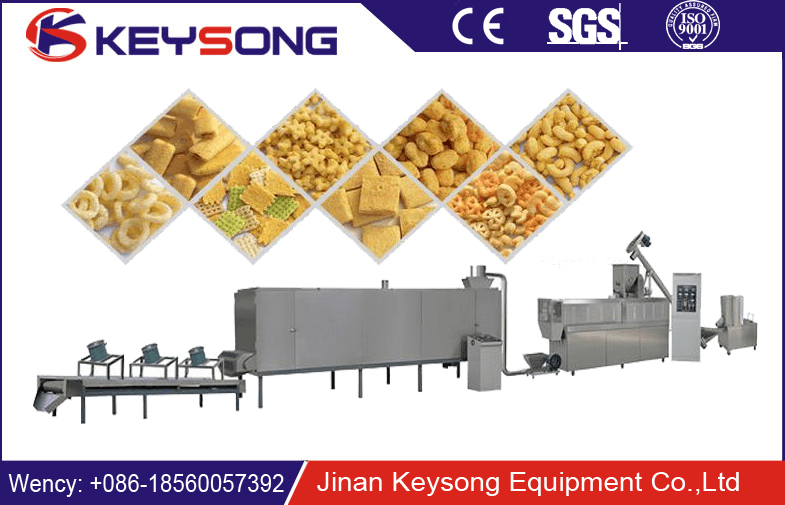 120kg Per Hour Puffing Rice Snack Machine/Popped Rice Cake Machine/Rice