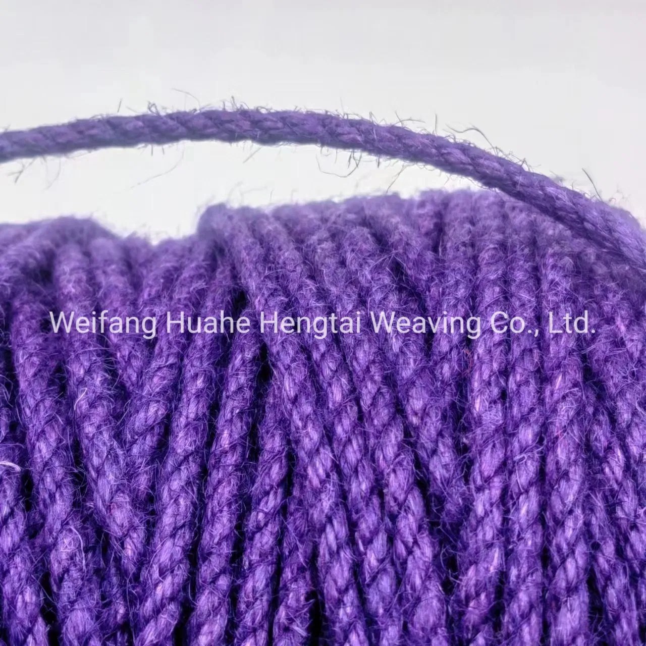 Purple Jute Rope Gift Packaging Decoration Rope Tag Rope China Red Hemp Rope Wholesale and