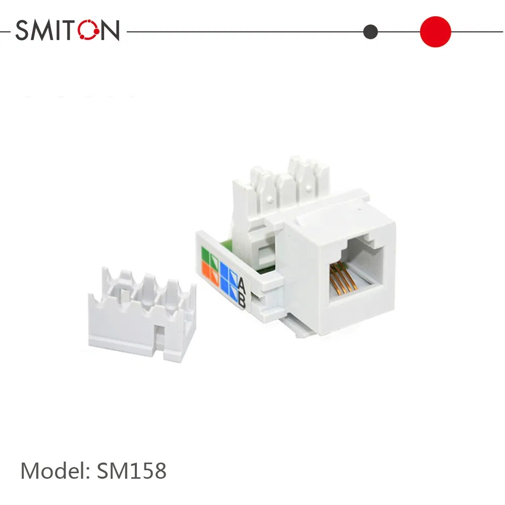 UTP Rj11 Module Adapter Keystone Jack Cat3 China Cat3 Keystone Jack