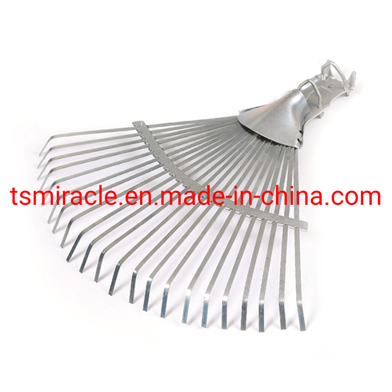 Farm Tools Garden Steel Rake Telescopic Rake Agricultural Lawn Rake