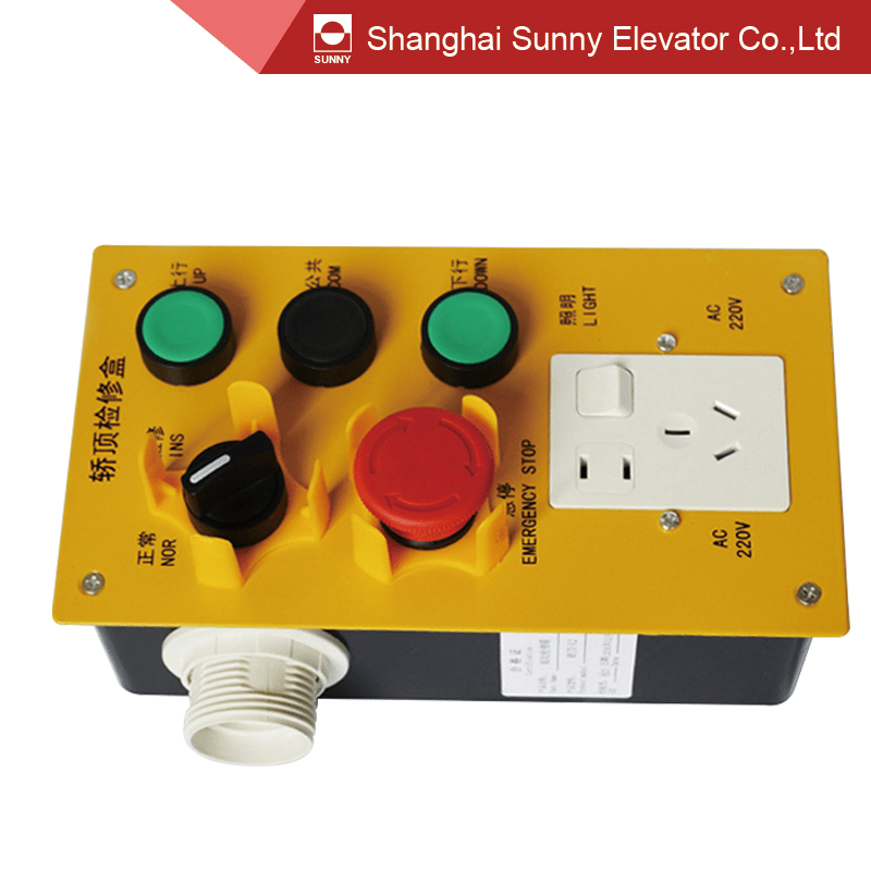 Elevator Car Top Inspection Box for Monarch System China Elevator