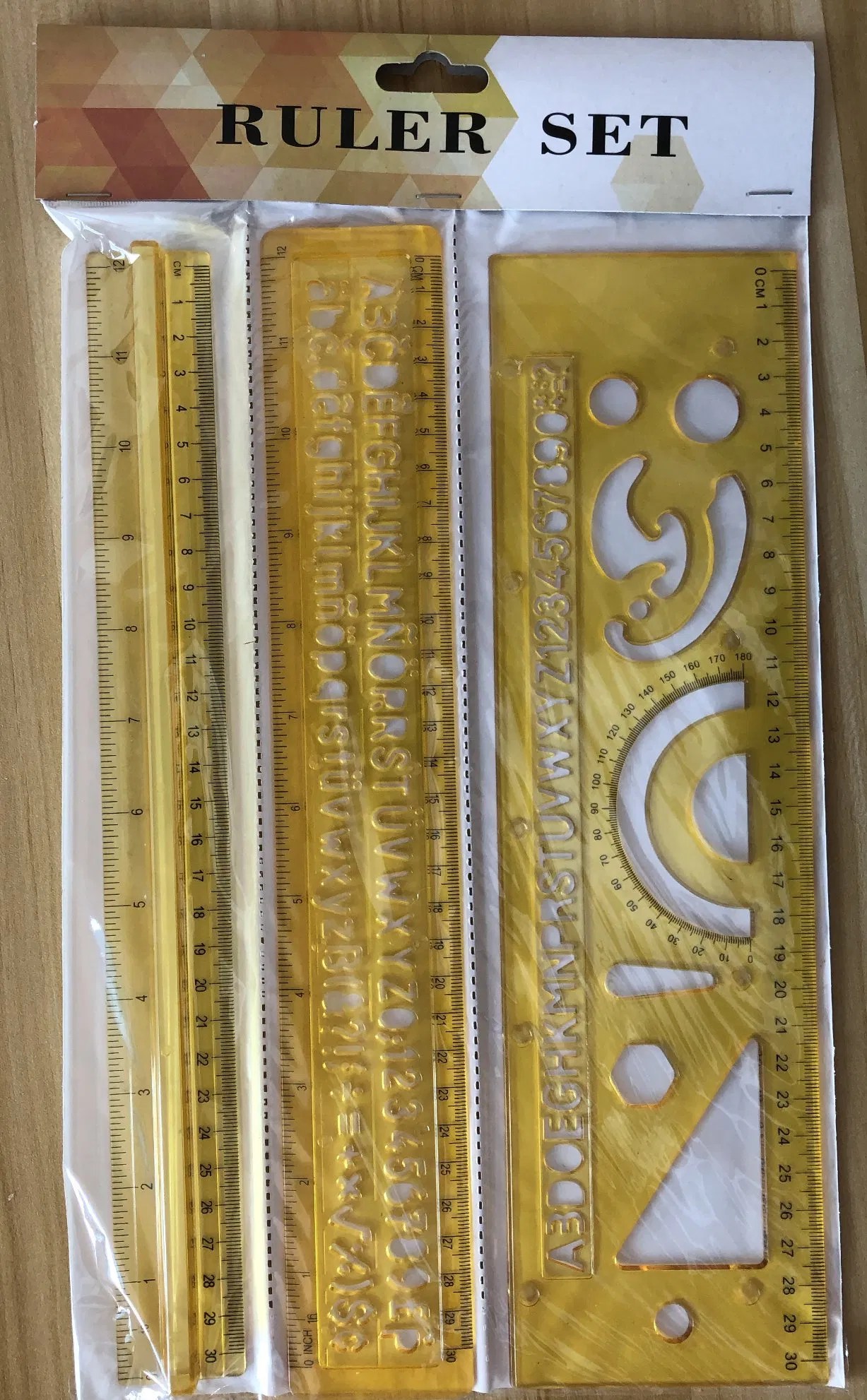 Letter Stencil Ruler Set China Stationery and Office Stationery