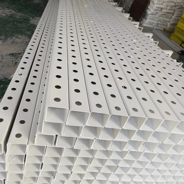 Customize Rectangular and Square Shape Plastic Square PVC Pipe and Tube