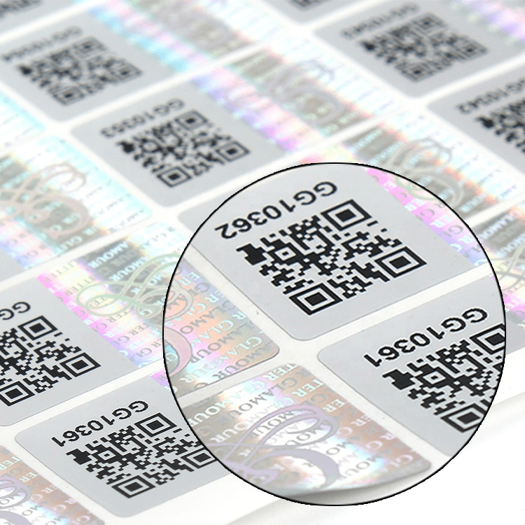 Printing Custom 3D Hologram Sticker /3D Holographic Security Label