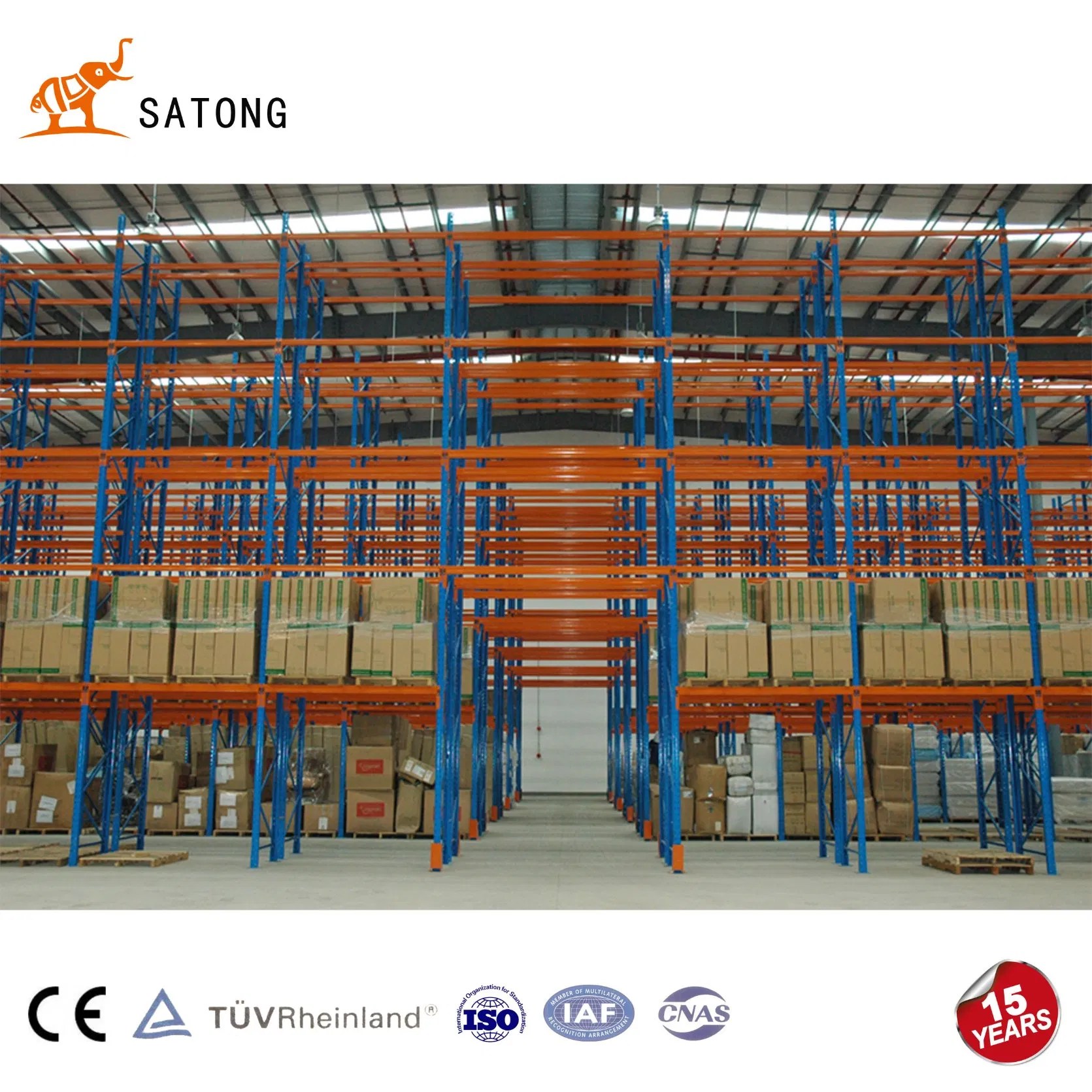Satong Heavy Duty Industrial Warehouse Storage Rack Pallet Racking